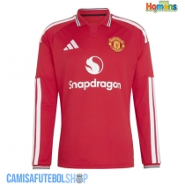 Camisa de time de futebol Manchester United Replicas 1º Equipamento 2026-27 Manga Comprida